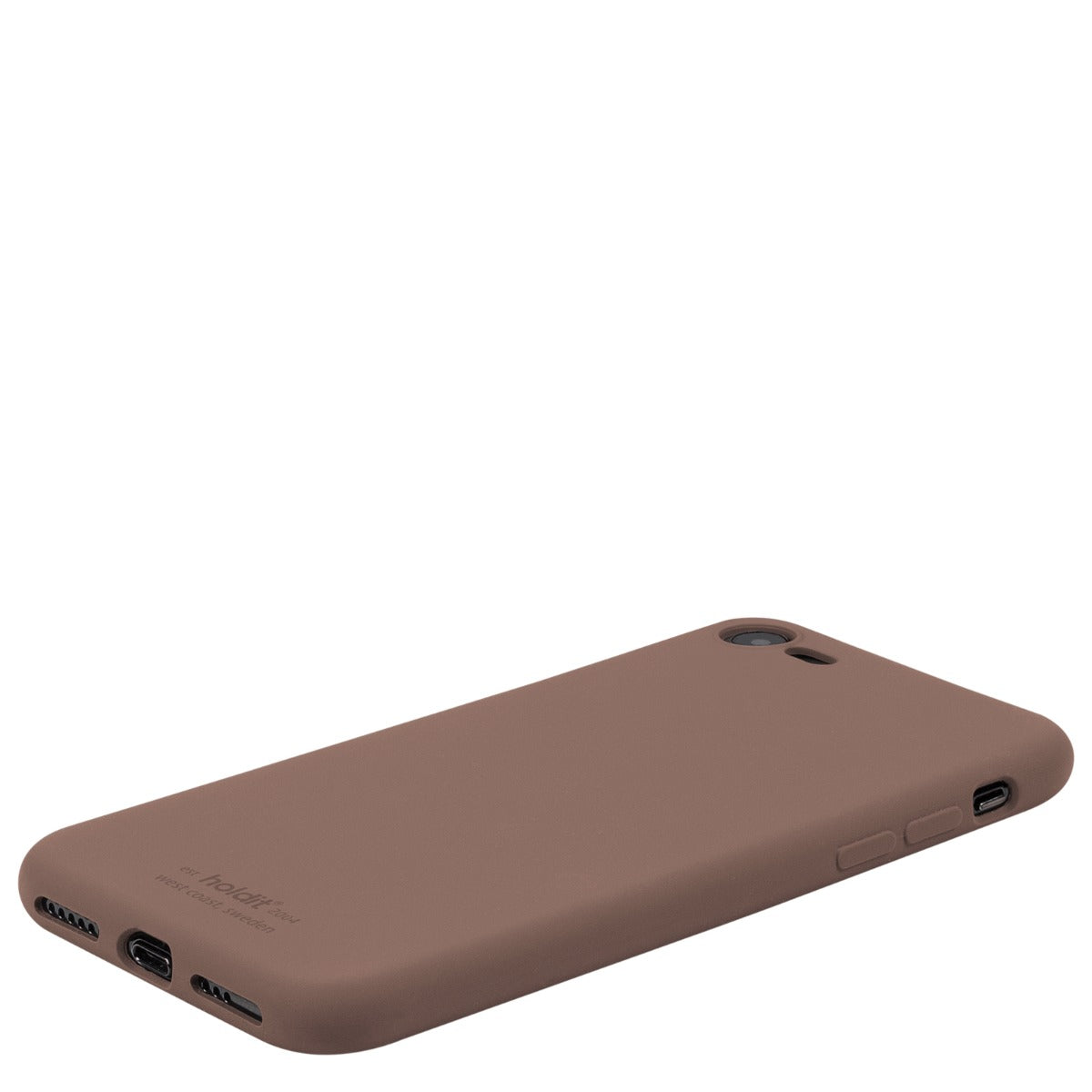 iPhone 7/8/SE Silicone cover - Dark Brown
